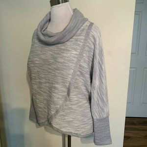 Calvin Klein Performance gray cotton blend top S